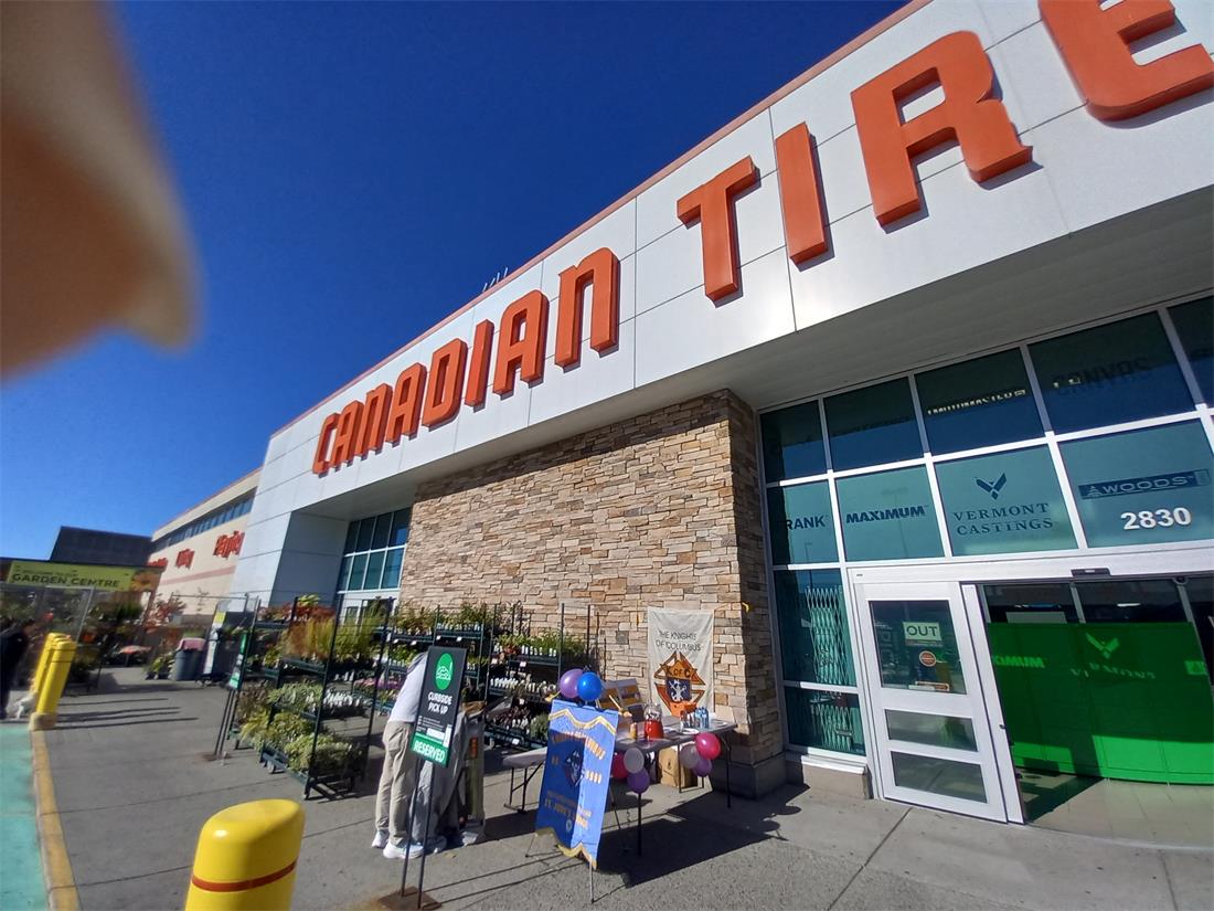 Charity Appeal Oct 11 2026 (Canadian Tire store)