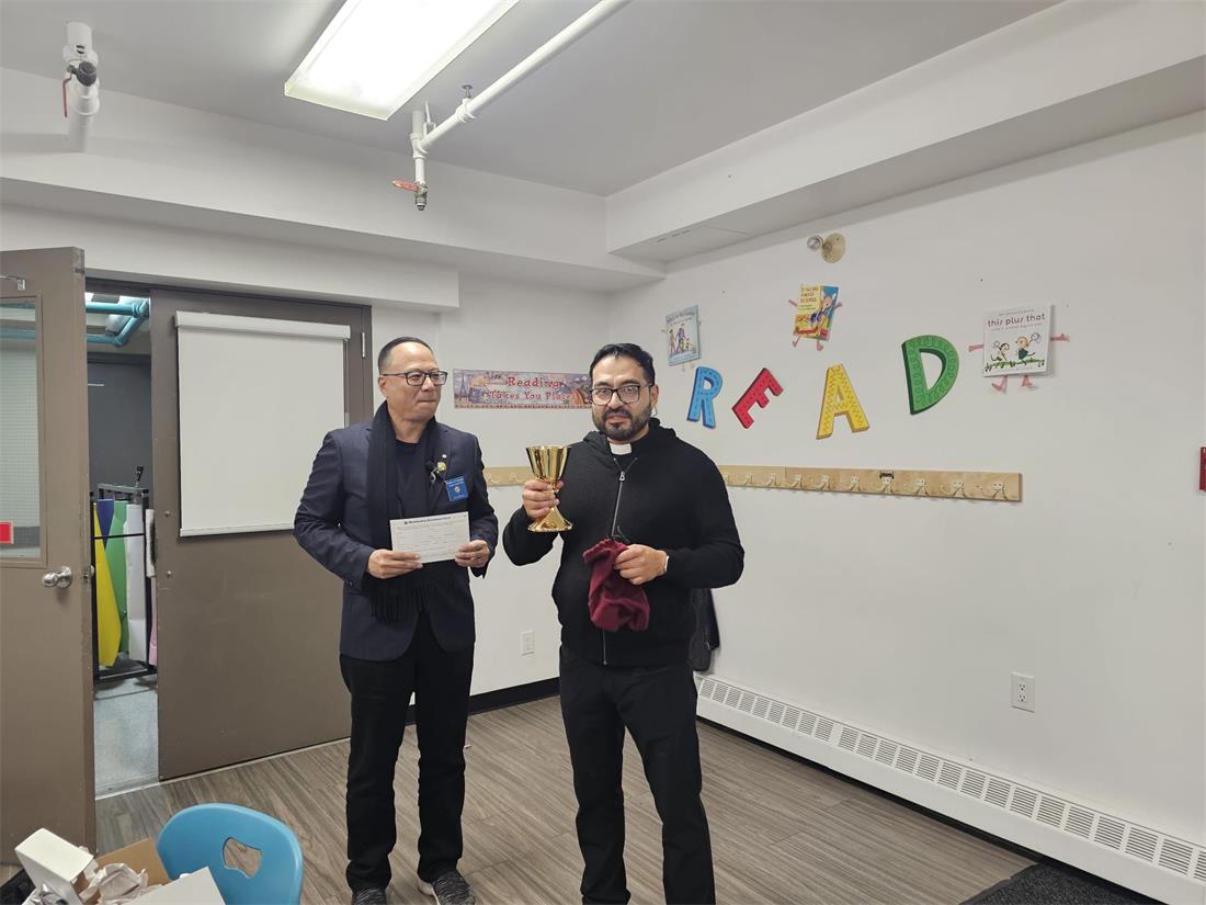October 13, 2026 - General Meeting and Gifting of Chalice to Fr. Mauricio