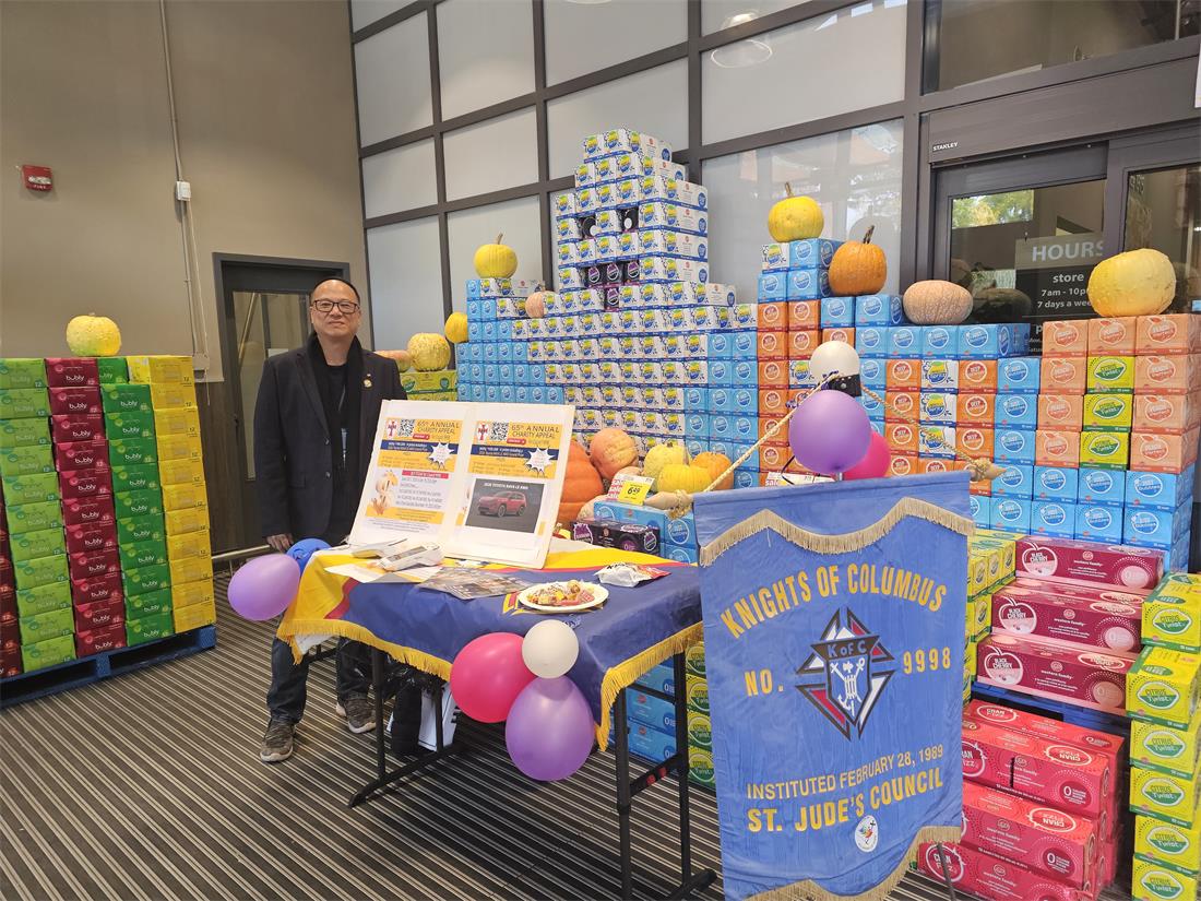 Charity Appeal at save on foods Lynn valley