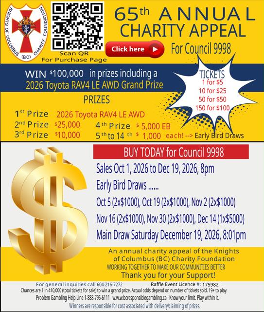 65th Annual Charity Appeals