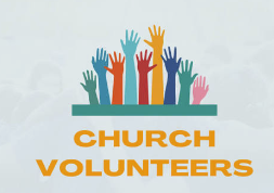 St Jude Church Volunteer Drive - table setup in school gym